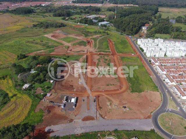 Terreno em condomínio fechado à venda na Avenida Hispânica, 495, Guajuviras, Canoas, 200 m2 por R$ 155.000