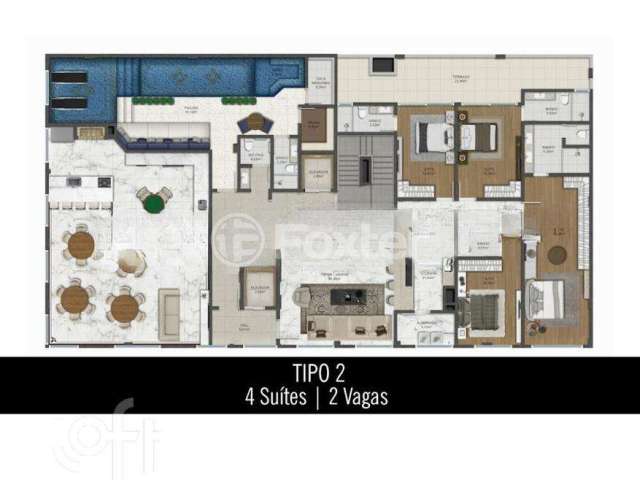 Apartamento com 4 quartos à venda na Avenida Ubirajara, 251, Navegantes, Capão da Canoa, 241 m2 por R$ 5.685.797