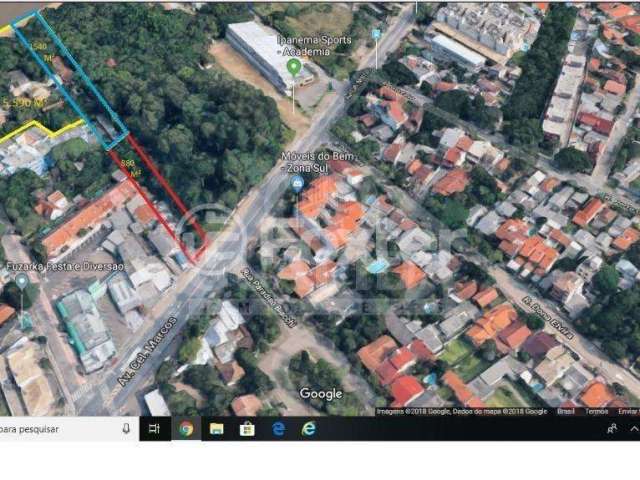 Terreno à venda na Avenida Guaíba, 10360, Ipanema, Porto Alegre, 1540 m2 por R$ 1.500.000