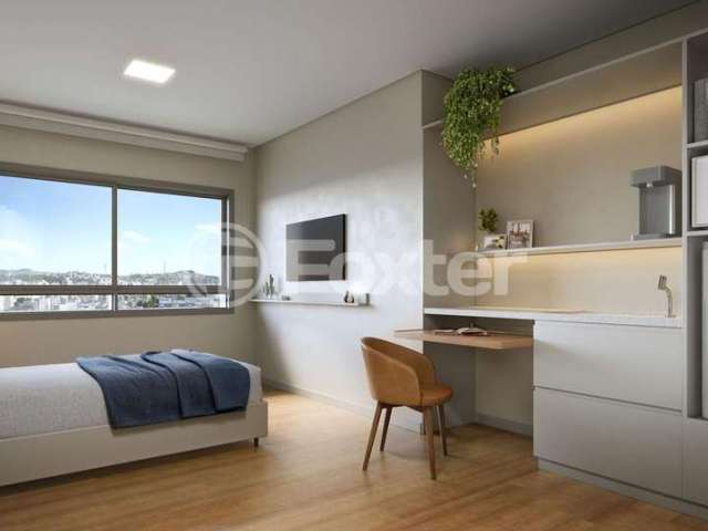 Flat com 1 quarto à venda na Avenida Ganzo, 66, Menino Deus, Porto Alegre, 23 m2 por R$ 576.736