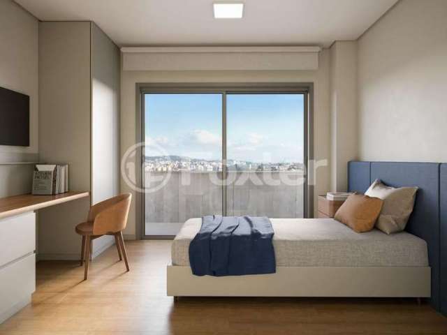 Flat com 1 quarto à venda na Avenida Ganzo, 66, Menino Deus, Porto Alegre, 23 m2 por R$ 602.336