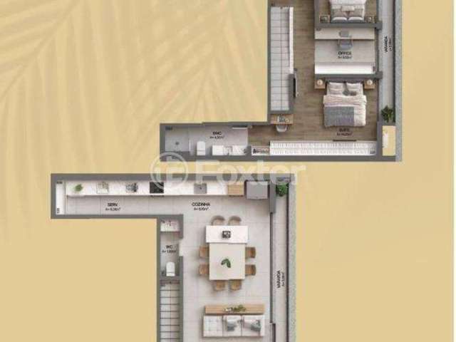 Apartamento com 2 quartos à venda na Estrada Haroldo Soares Glavan, 607, Cacupé, Florianópolis, 127 m2 por R$ 2.015.000