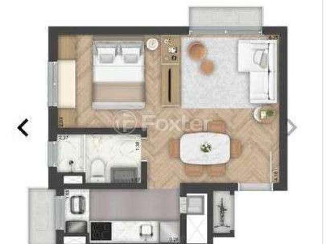 Apartamento com 1 quarto à venda na Avenida dos Cubanos, 114, Partenon, Porto Alegre, 40 m2 por R$ 450.000