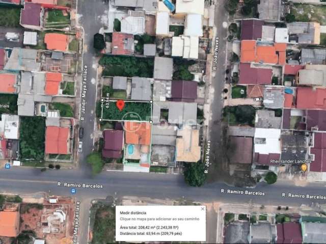 Terreno à venda na Rua Jandir Maya Faillace, 155, São José, Canoas, 240 m2 por R$ 240.000