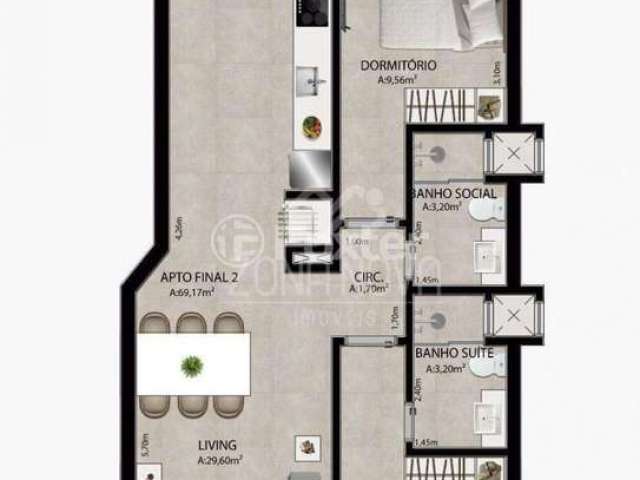 Apartamento com 2 quartos à venda na Avenida Neuza Goulart Brizola, 289, Zona Nova, Capão da Canoa, 69 m2 por R$ 670.000