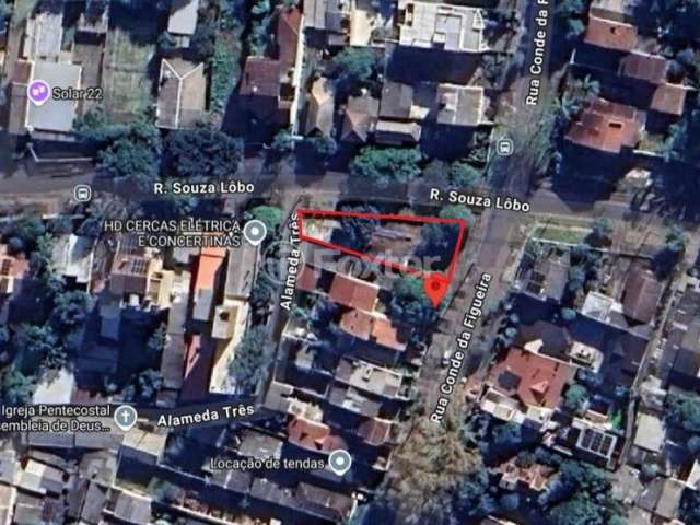 Terreno à venda na Rua Conde da Figueira, 566, Vila Jardim, Porto Alegre, 269 m2 por R$ 350.000