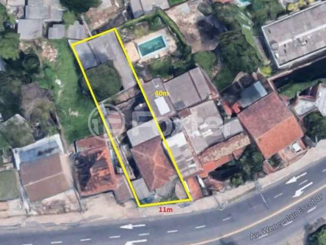 Terreno à venda na Avenida Wenceslau Escobar, 3361, Vila Conceição, Porto Alegre, 440 m2 por R$ 665.000