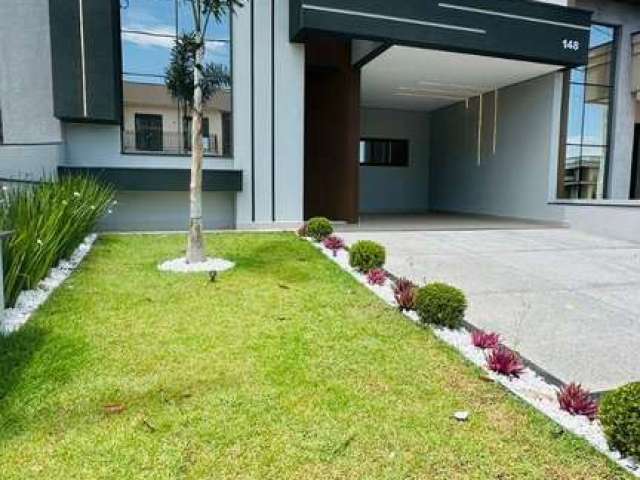 Casa em condomínio fechado com 3 quartos à venda na Avenida 1, Loteamento Park Gran Reserve, Indaiatuba, 136 m2 por R$ 1.272.000