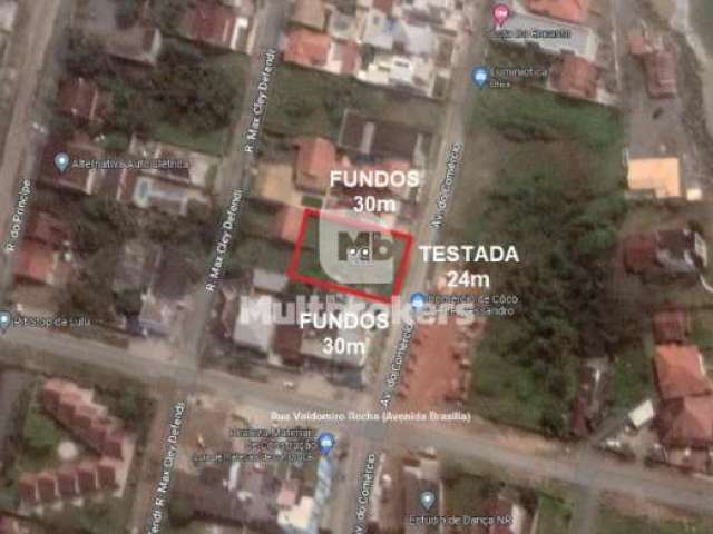 Terreno à venda na Avenida do Comércio, 232, Brasília, Itapoá por R$ 760.000