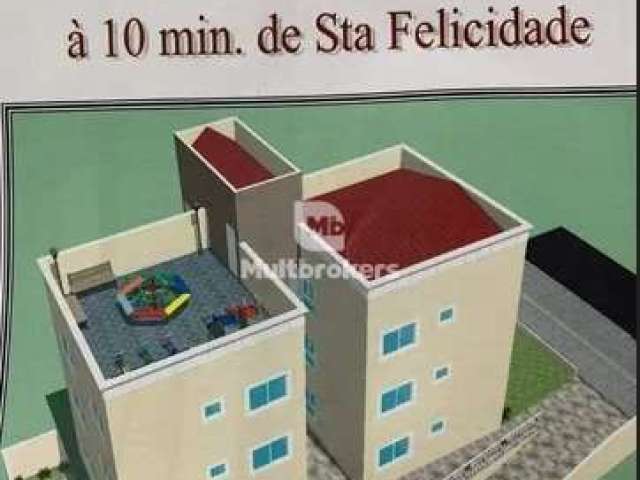 Apartamento com 2 quartos à venda na Jacob Gubaua, 671 03, Lamenha Grande, Almirante Tamandaré por R$ 253.999