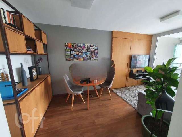 Apartamento à venda em Campo Belo com 49 m², 1 quarto, 1 suíte, 1 vaga