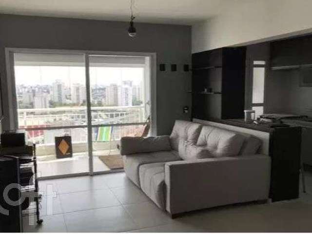 Apartamento à venda em Campo Belo com 47 m², 1 quarto, 1 suíte, 1 vaga