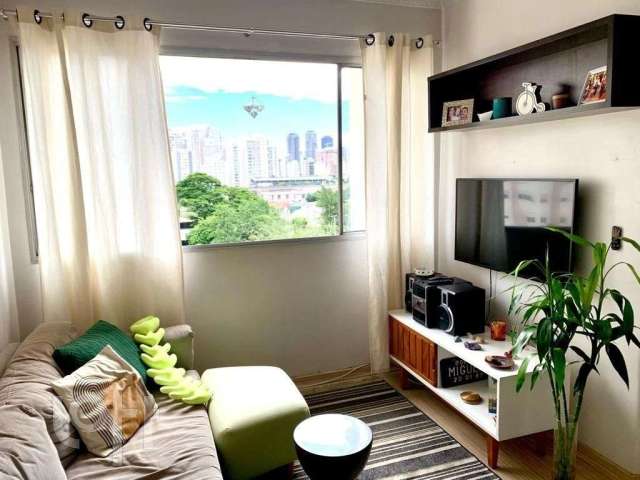 Apartamento à venda em Campo Belo com 43 m², 1 quarto, 1 vaga