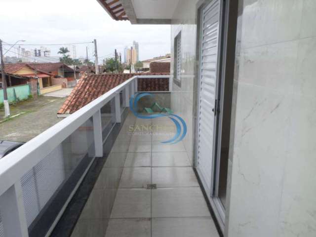 Casa em condomínio fechado com 3 quartos à venda na Avenida Presidente Kennedy, 15375, Vila Caiçara, Praia Grande, 73 m2 por R$ 295.000