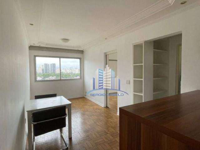 Apartamento com 1 dormitório, 47 m² - venda por R$ 600.000,00 ou aluguel por R$ 5.115,00/mês - Moema - São Paulo/SP