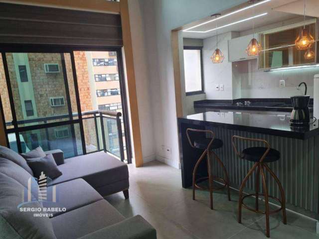 Apartamento Duplex com 1 dormitório para alugar, 50 m² por R$ 6.950,00/mês - Moema - São Paulo/SP