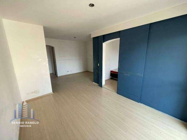 Apartamento com 3 dormitórios para alugar, 100 m² por R$ 5.289,96/mês - Moema - São Paulo/SP