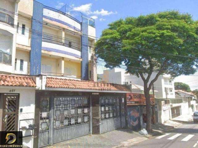 Apto  à venda na Vila Valparaíso Santo André, com 95m² de área, 3 quartos, sendo 1 suíte, 2 salas, 2 banheiros e 2 vagas