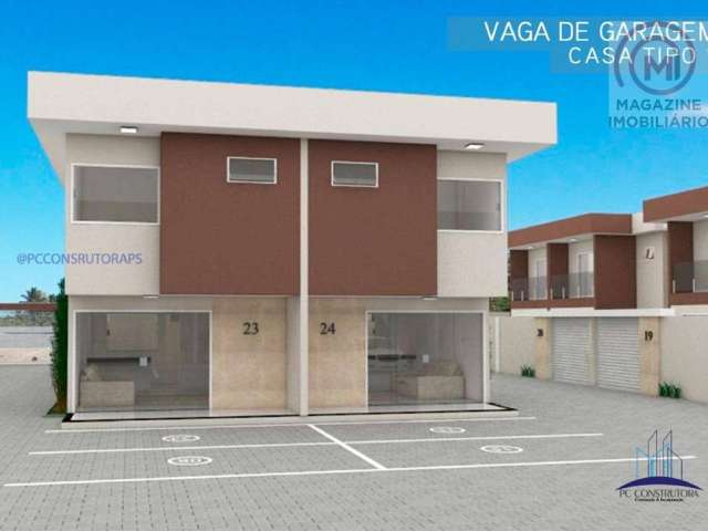 Apartamento Duplex com 2 dormitórios à venda, 82 m² por R$ 370.000,00 - Fontana I - Porto Seguro/BA