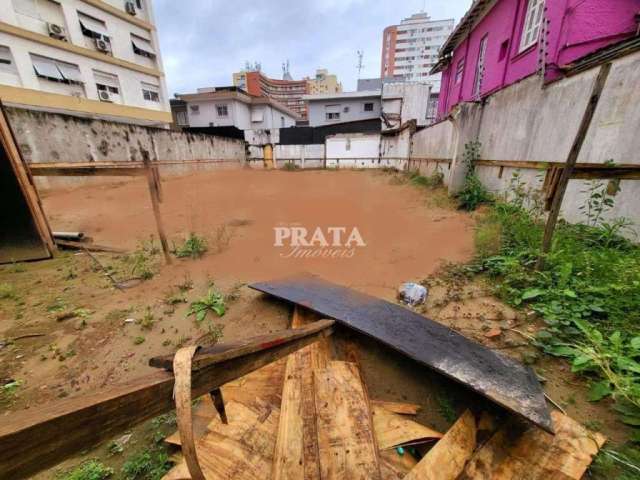 Terreno em condomínio fechado à venda na Rua Ricardo Pinto, Aparecida, Santos, 325 m2 por R$ 2.850.000