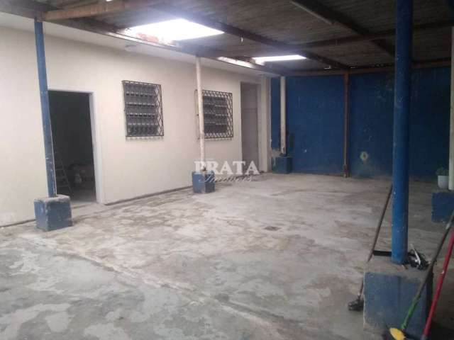 Casa comercial com 1 sala para alugar na Avenida Senador Pinheiro Machado, Vila Mathias, Santos, 74 m2 por R$ 4.000