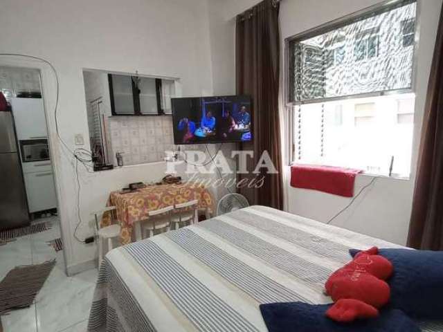 Kitnet / Stúdio à venda na Praça Vinte e Dois de Janeiro, Centro, São Vicente, 25 m2 por R$ 145.000