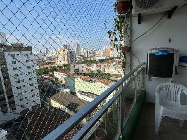 Apartamento com 2 quartos à venda na Rua Saturnino de Brito, Marapé, Santos, 98 m2 por R$ 490.000