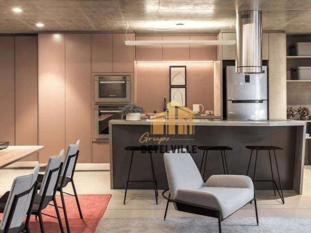 Apartamento com 1 quarto à venda, 49 m² por R$ 622.382 - Boa Vista - Curitiba/PR