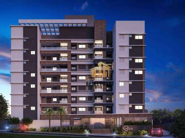 Apartamento com 2 quartos à venda, 81 m² por R$ 907.121 - Cabral - Curitiba/PR