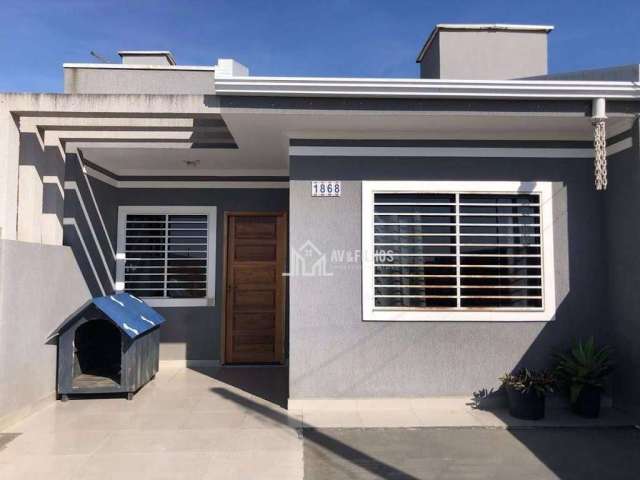 Casa com 3 dormitórios à venda, 60 m² por R$ 350.000,00 - Eucaliptos - Fazenda Rio Grande/PR