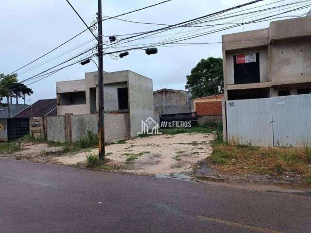 Terreno à venda, 156 m² por R$ 269.500,00 - Emiliano Perneta - Pinhais/PR