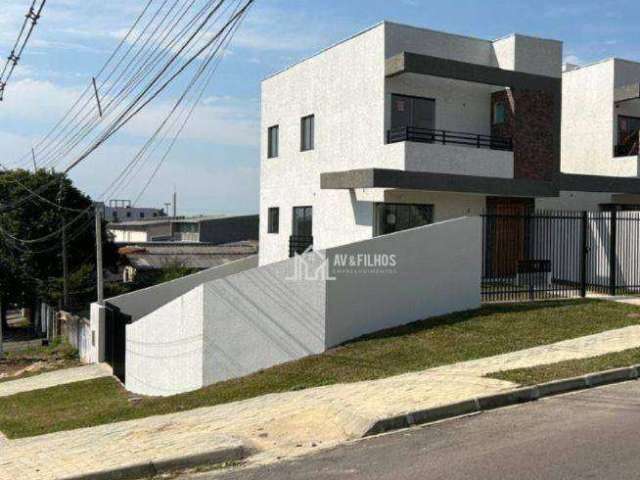 Sobrado com 3 dormitórios à venda, 127 m² por R$ 812.000,00 - Atuba - Curitiba/PR