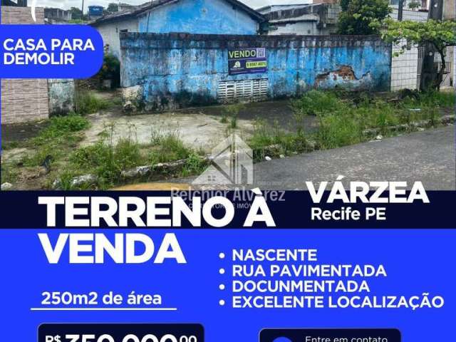 Terreno bairrro da Várzea, Recife/PE Com uma casa original toda documentada.