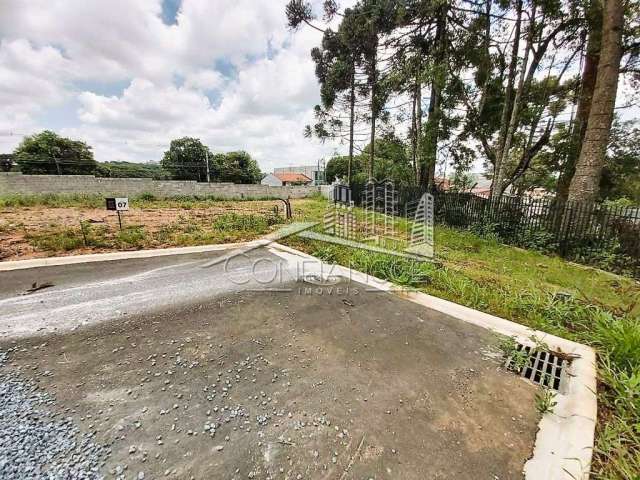 Terreno em condomínio fechado à venda na Estrada Guilherme Weigert, Santa Cândida, Curitiba, 381 m2 por R$ 729.000