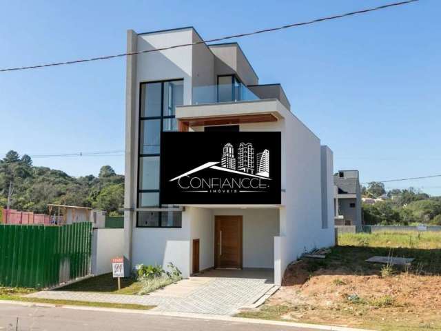 Casa em condomínio fechado com 3 quartos à venda na Rua Irma Schreiner Maran, 503, Santa Cândida, Curitiba, 167 m2 por R$ 1.299.000