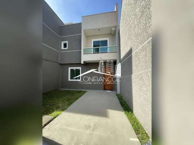 Casa em condomínio fechado com 3 quartos à venda na Rua Visconde de Macaé, 175, Uberaba, Curitiba, 127 m2 por R$ 599.000