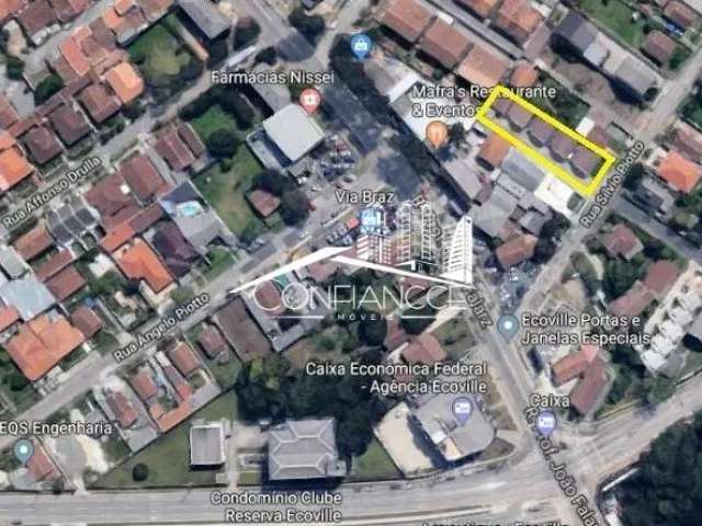 Terreno à venda na Rua Sílvio Piotto, 75, Campo Comprido, Curitiba, 894 m2 por R$ 1.690.000