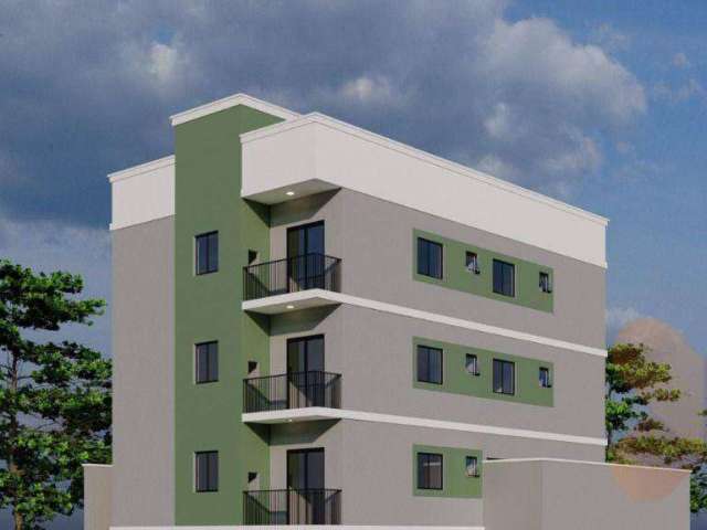 Apartamento com 2 dormitórios à venda, 52 m² por R$ 260.000,00 - Afonso Pena - São José dos Pinhais/PR