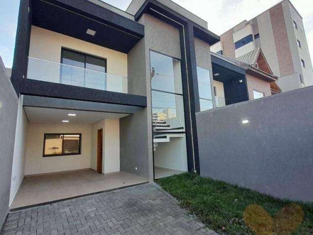 Sobrado com 3 dormitórios à venda, 130 m² por R$ 830.000,00 - Cidade Jardim - São José dos Pinhais/PR