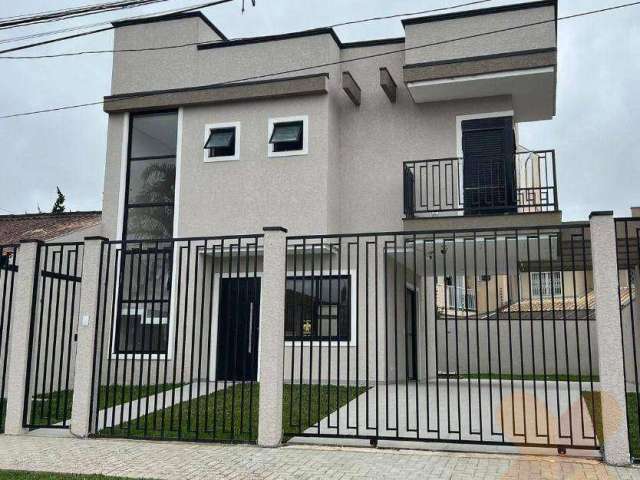 Sobrado com 3 dormitórios à venda, 116 m² por R$ 845.000,00 - Cruzeiro - São José dos Pinhais/PR