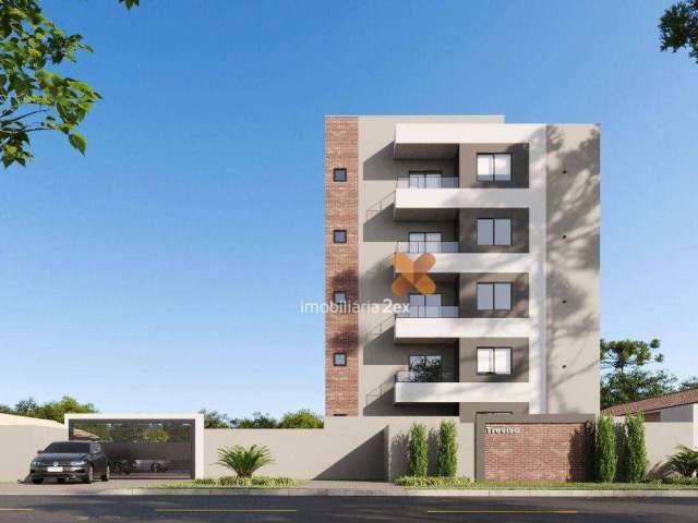 Apartamento Garden com 3 dormitórios à venda, 72 m² por R$ 387.000,00 - Weissópolis - Pinhais/PR