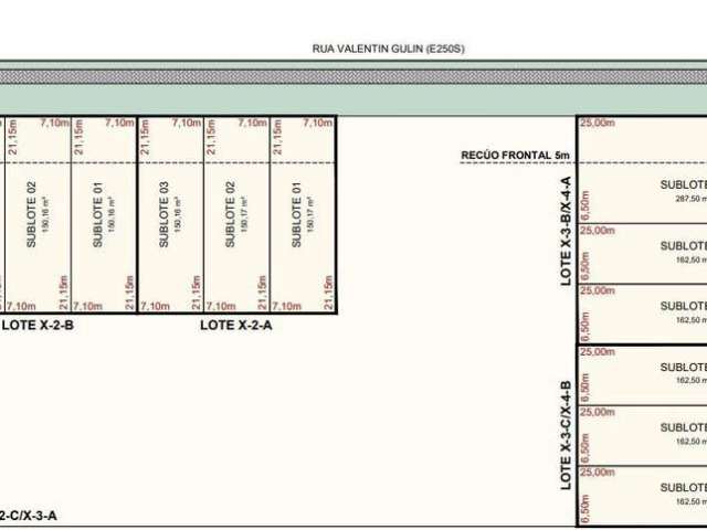 Terreno à venda,  150,17m² por - R$ 262.780,00 - Atuba - Curitiba/PR