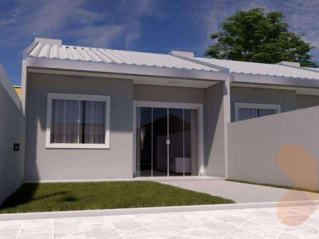 Casa com 2 dormitórios à venda, 48 m² por R$ 229.000,00 - Primavera - Pontal do Paraná/PR