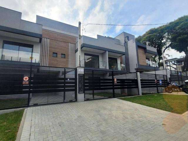 Sobrado com 3 dormitórios à venda, 165 m² por R$ 1.278.000,00 - Água Verde - Curitiba/PR