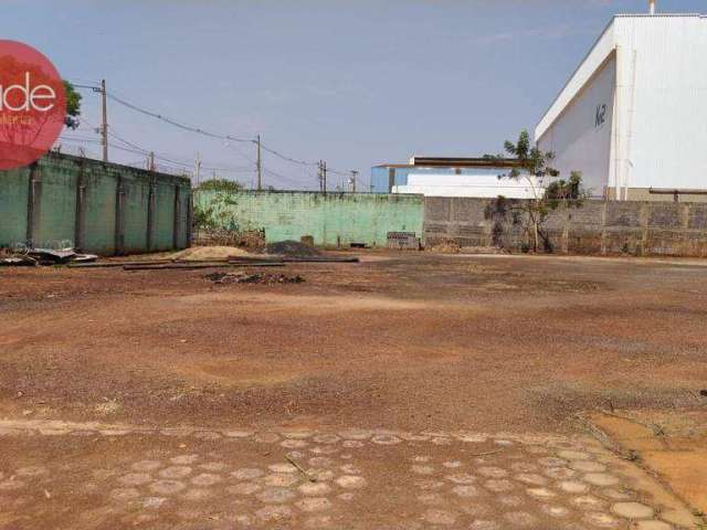 Galpão para Alugar no Distrito Industrial em Ribeirão Preto com  Entrada e Saída de Veículos Grandes.