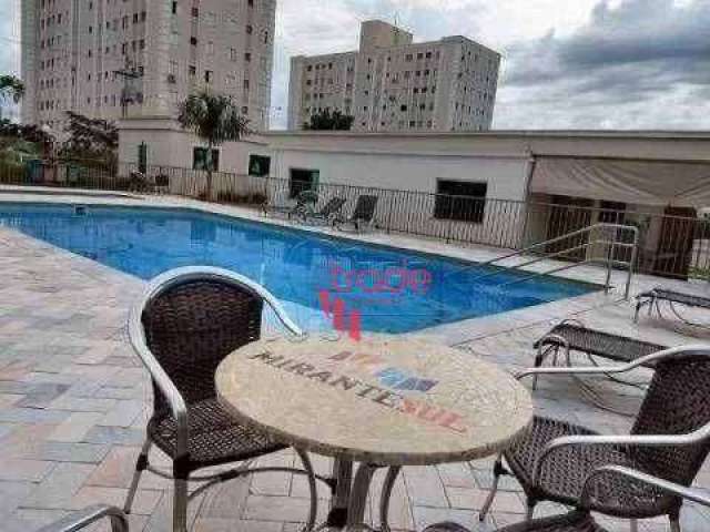 Apartamento com 2 dormitórios à venda, 47 m² por R$ 245.000,00 - Reserva Sul Condomínio Resort - Ribeirão Preto/SP