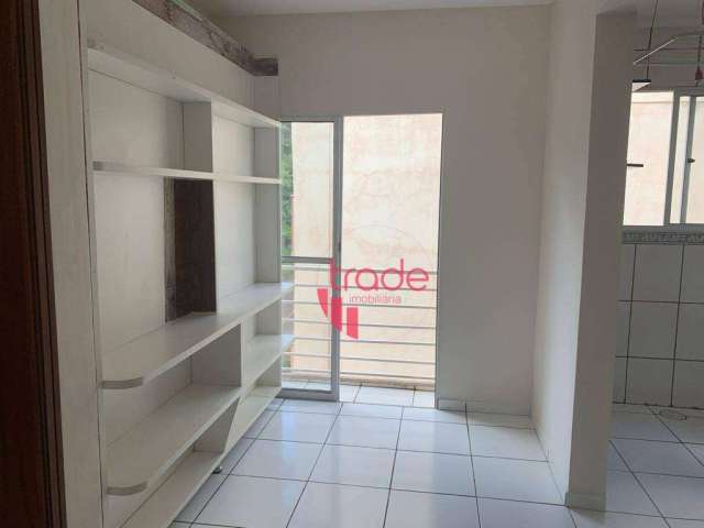 Apartamento Minha Casa Minha Vida à Venda com 01 suíte no Bairro Jardim Botânico em Ribeirão Preto com Sacada.