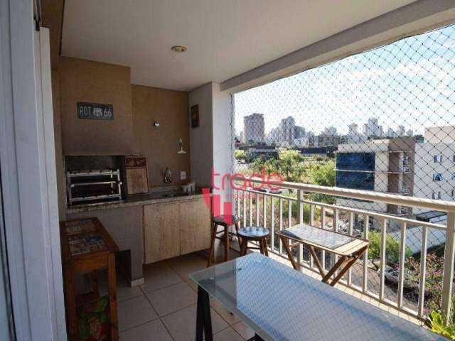 Apartamento para Vender de 03 Quartos no Bairro Jardim Nova Aliança Sul em Ribeirão Preto Sacada Gourmet.