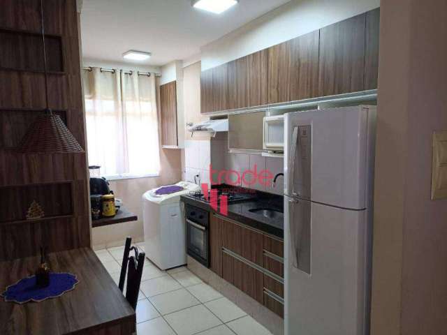 Apartamento para Vender de 02 Quartos no Bairro Jardim Heitor Rigon em Ribeirão Preto com Cozinha Planejada.