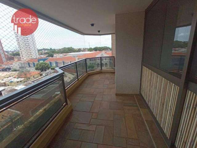 Apartamento à Venda  de 03 Quartos no Centro em Ribeirão Preto com Sacada.